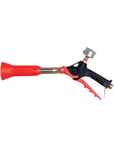 Pistola turbo M.2011 con manómetro puño plástico