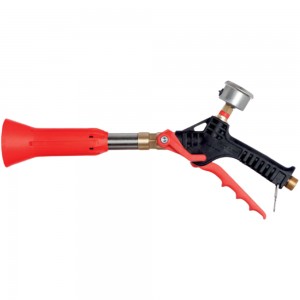 Pistola turbo M.2011 con manómetro puño plástico