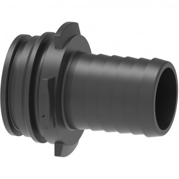 Espiga recta 40 mm con conexión modular macho T7 plástico