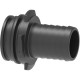 Espiga recta 40 mm con conexión modular macho T7 plástico