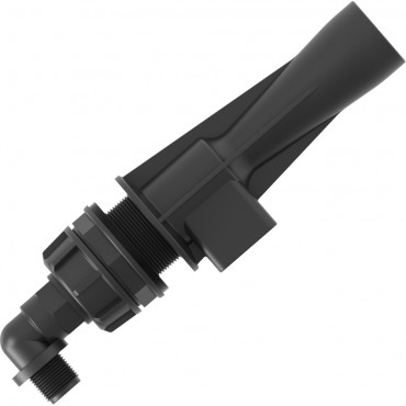 Agitador hidráulico anti espuma con codo boquilla 2.0 mm