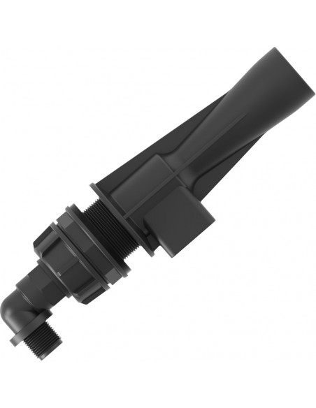 Agitador hidráulico anti espuma con codo boquilla 2.0 mm