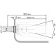 Agitador hidráulico orientable inspeccionable boquilla 7.0 mm