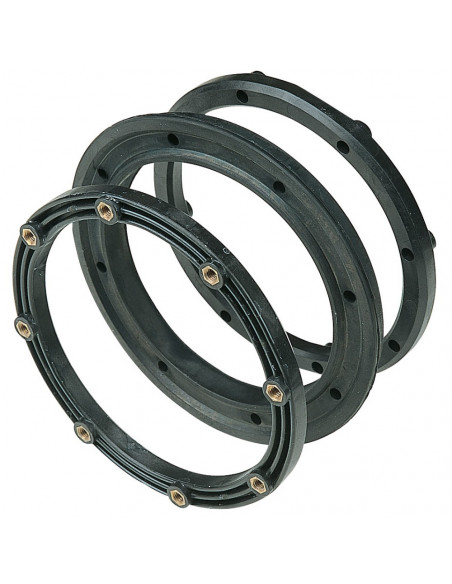 Bridas de nylon para atomizador con junta