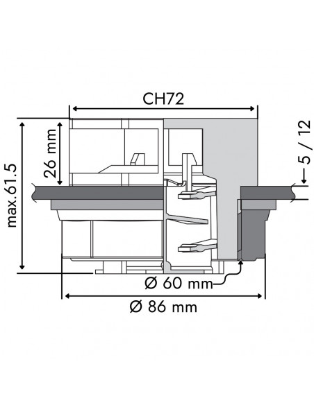 Válvula Respiradero Laberinto