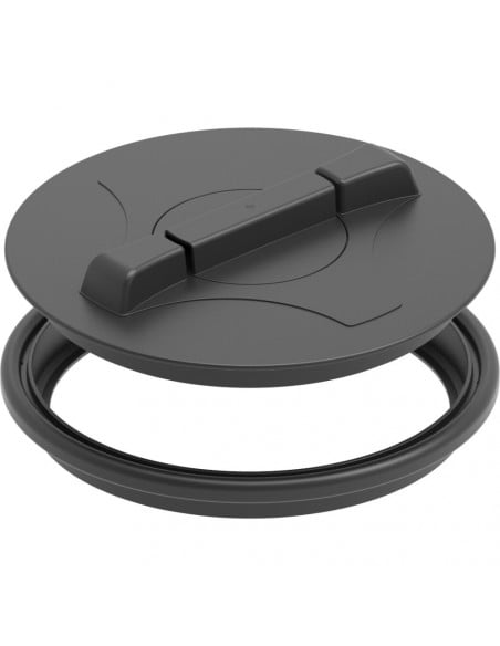 Tapa con respiradero extraíble "Mistral" y aro roscado con doble junta Ø 355 mm