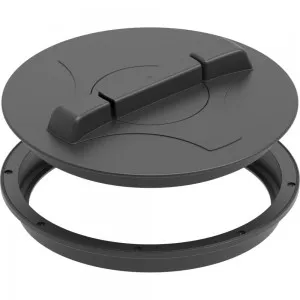 Tapa con respiradero extraíble "Mistral" y aro roscado Ø 620 mm