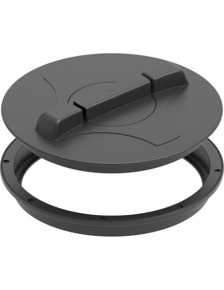 Tapa con respiradero extraíble "Mistral" y aro roscado Ø 620 mm