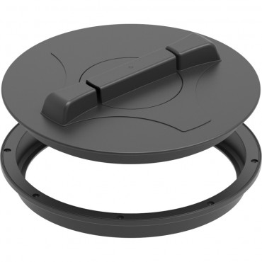 Tapa con respiradero extraíble "Mistral" y aro roscado Ø 455 mm