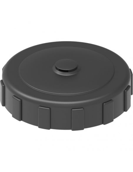 Tapa con respiradero de membrana y junta rosca hembra para cisternas Ø 122 mm