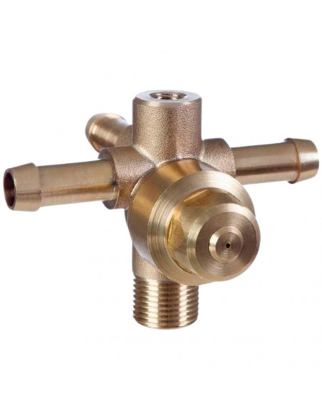 Portaboquilla 3 espigas con módulo antigota 5 uds