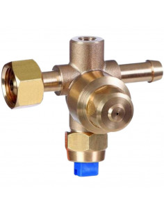 Portaboquilla 1 espiga con rótula y módulo antigota con filtro antigota 5 uds