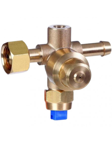 Portaboquilla 1 espiga con rótula y módulo antigota con filtro antigota 5 uds