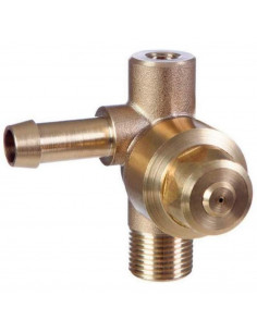 Portaboquilla 1 espigas con antigota 5 uds