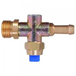 Portaboquilla 1 espiga y entronque M 1/2" con filtro casquete 5 uds