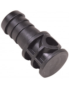 Portagoma Ø 13 mm para barras con tubo flexible