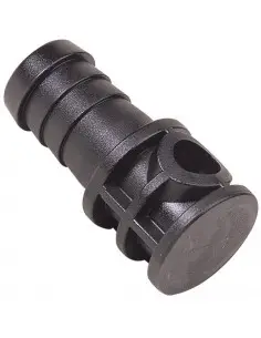 Portagoma Ø 13 mm para barras con tubo flexible