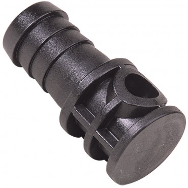 Portagoma Ø 13 mm para barras con tubo flexible