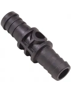 Portagoma doble Ø 13 mm para barras con tubo flexible 10 uds