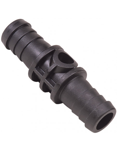 Portagoma doble Ø 13 mm para barras con tubo flexible 10 uds