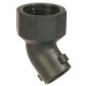 Racor 45º rosca hembra 1/2" con acoplamiento rápido 10 uds
