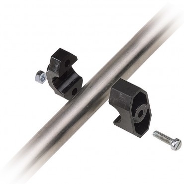 Abrazadera con asiento plano Ø 26,4 mm 25 uds