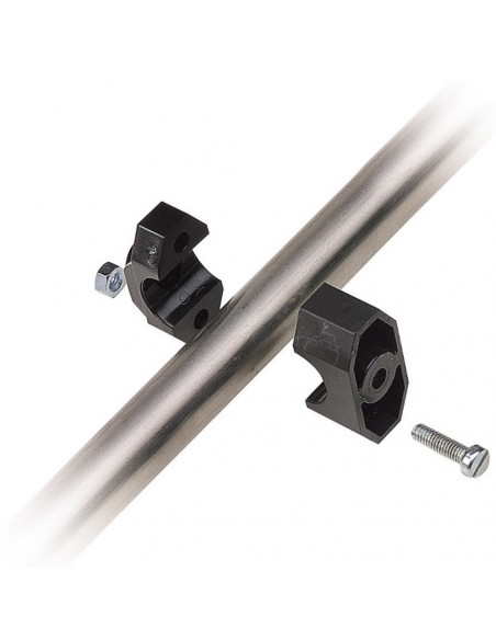 Abrazadera con asiento plano Ø 26,4 mm 25 uds