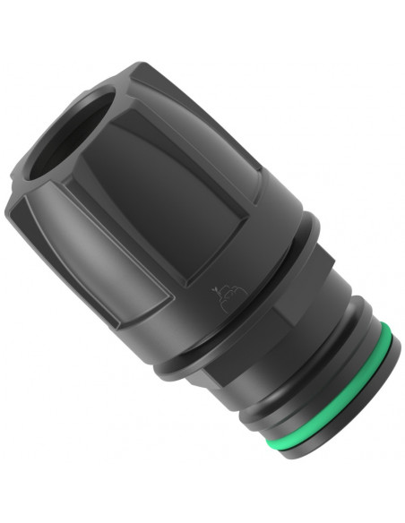 Acople rápido final de barra con final horquilla macho modular T4 para tubo Ø 3/4"