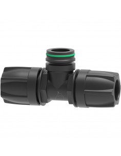 Racor en T acople rápido modular T3 para tubo Ø 1/2"