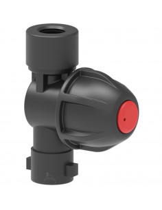 Porta boquilla roscado con antigota y para tuerca bayoneta H 3/8" 10 uds