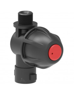 Porta boquilla roscado con antigota y para tuerca bayoneta M 1/4" 10 uds