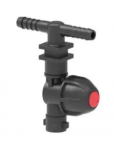 Porta boquilla antigota conexión rápida y porta manguera doble Ø 10 mm 10 uds