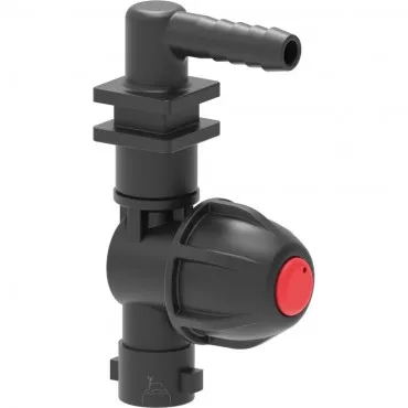 Porta boquilla antigota conexión rápida y porta manguera simple Ø 13 mm 10 uds