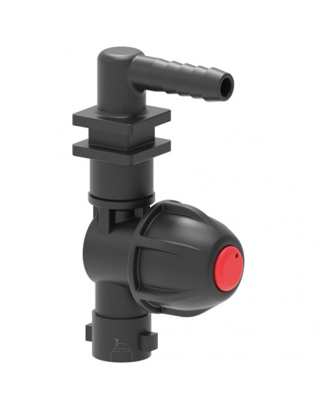 Porta boquilla antigota conexión rápida y porta manguera simple Ø 13 mm 10 uds