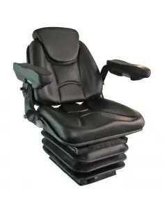 Asiento neumático RM62210 tela negra
