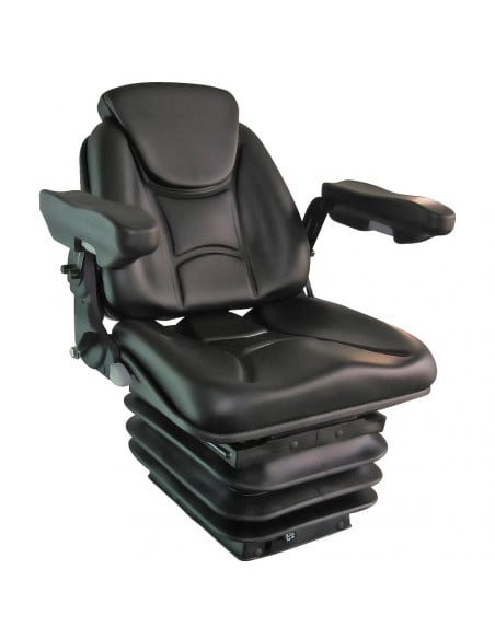 Asiento neumático RM62210 tela negra