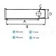 Pasador tensor horizontal brazos John Deere R58262