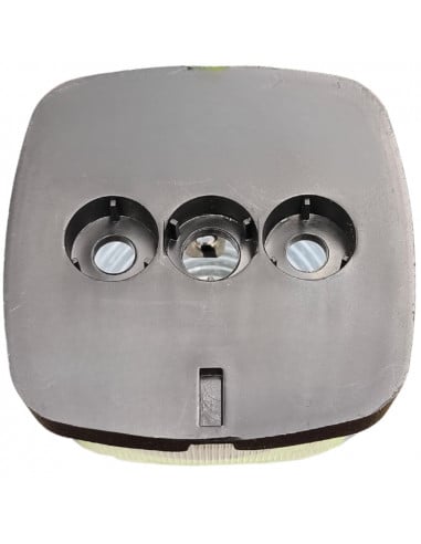 Piloto delantero con catadióptrico blanco