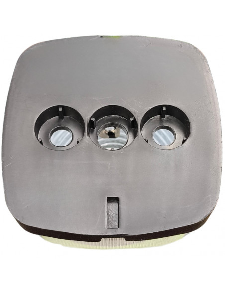 Piloto delantero con catadióptrico blanco