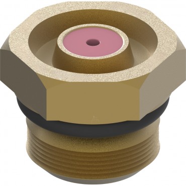 Boquilla roscada pastilla cerámica 0.8 mm 5 uds