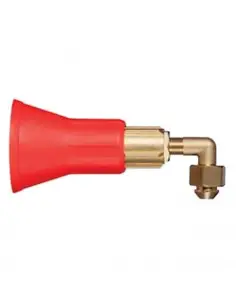 Pulverizador regulable latón M-2014 cónico rosca hembra 1/2" con campana