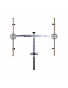 Barra fumigación en T 2 + 2 sin pulverizadores con módulo antigota