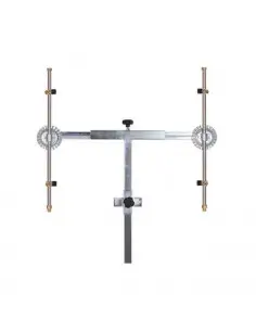 Barra fumigación en T 2 + 2 sin pulverizadores con módulo antigota