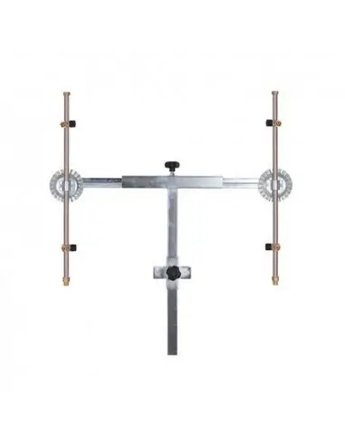 Barra fumigación en T 2 + 2 sin pulverizadores con módulo antigota