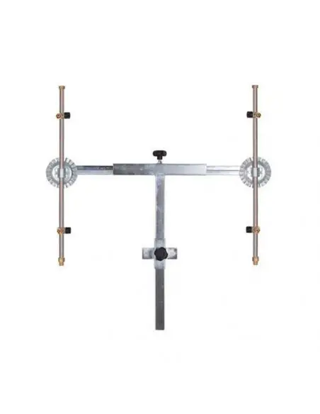 Barra fumigación en T 2 + 2 sin pulverizadores con módulo antigota