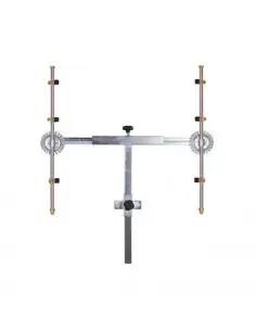 Barra fumigación en T 3 + 3 sin pulverizadores con módulo antigota