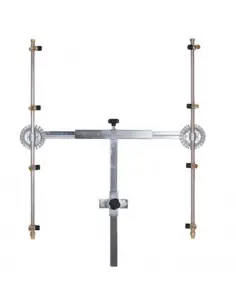 Barra fumigación en T 4+4 sin pulverizadores