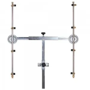 Barra fumigación en T 4+4 sin pulverizadores con módulo antigota