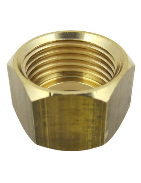 Tuerca latón rosca 24 x 1,5 mm 10 uds