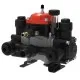 Bomba membrana carretilla BPX 25 con eje cilíndrico 17 mm